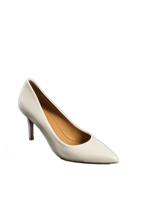 Milk 1901 leather pump FRANCO RUSSO | 1901NAPPA-MILK